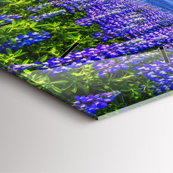 Orologio quadrato Vista sulle montagne Islanda