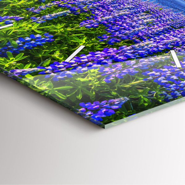 Orologio quadrato Vista sulle montagne Islanda