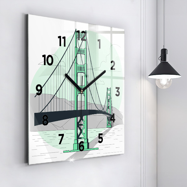 Orologio quadrato Ponte Verde