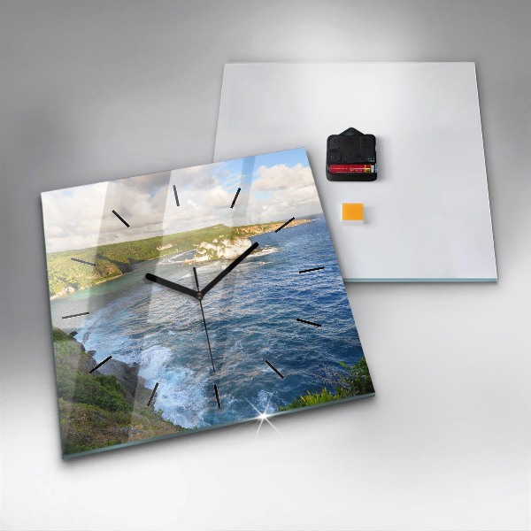 Orologio quadrato Costa dell'oceano