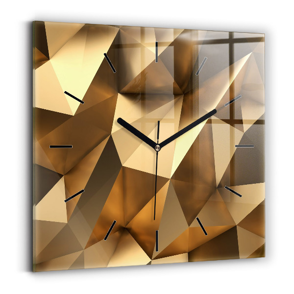 Orologio quadrato Texture geometrica