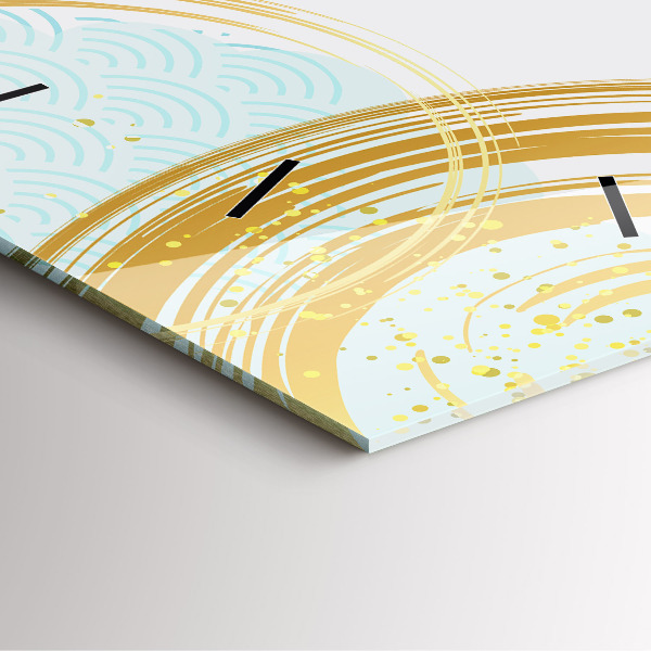 Orologio quadrato Motivo decorativo