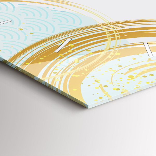 Orologio quadrato Motivo decorativo