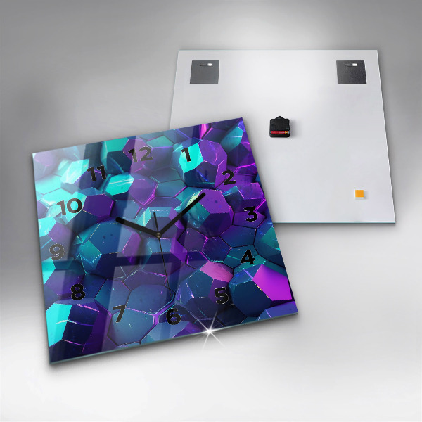 Orologio quadrato Figure geometriche