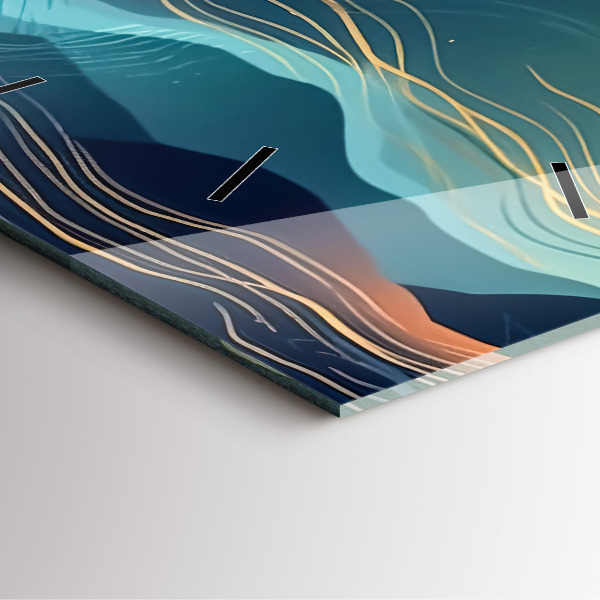 Orologio quadrato Paesaggio montano