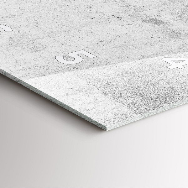 Orologio quadrato Muro di cemento