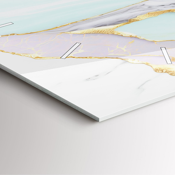 Orologio quadrato Modello in marmo