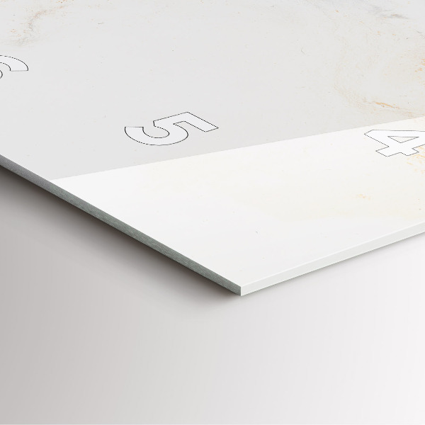 Orologio quadrato Marmo artistico