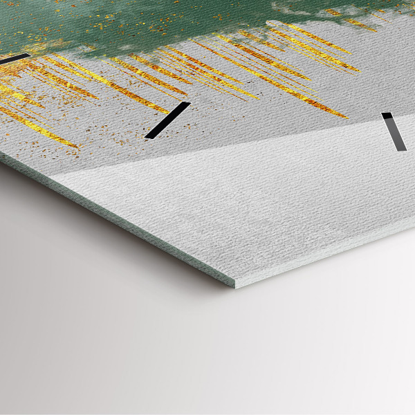 Orologio quadrato Motivo decorativo