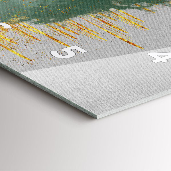 Orologio quadrato Motivo decorativo