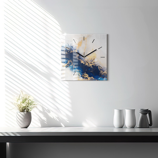 Orologio quadrato Modello in marmo