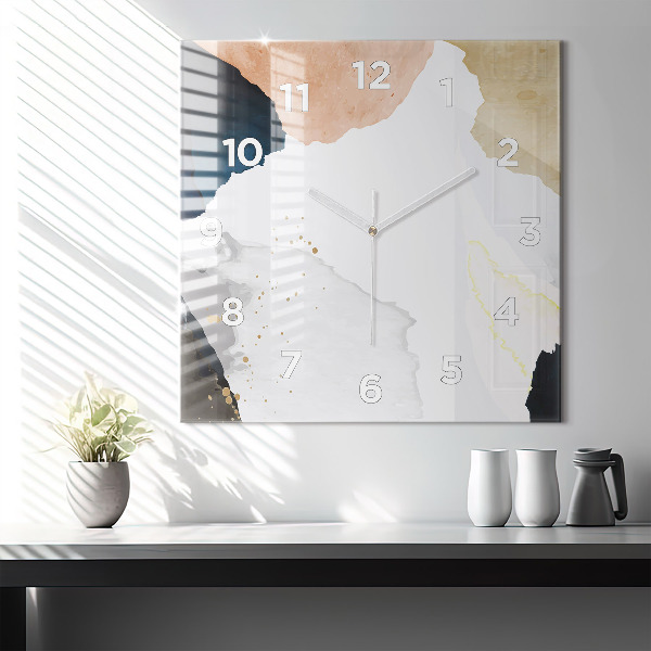 Orologio quadrato Punti di astrazione