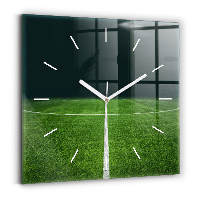 Orologio quadrato Campo da calcio