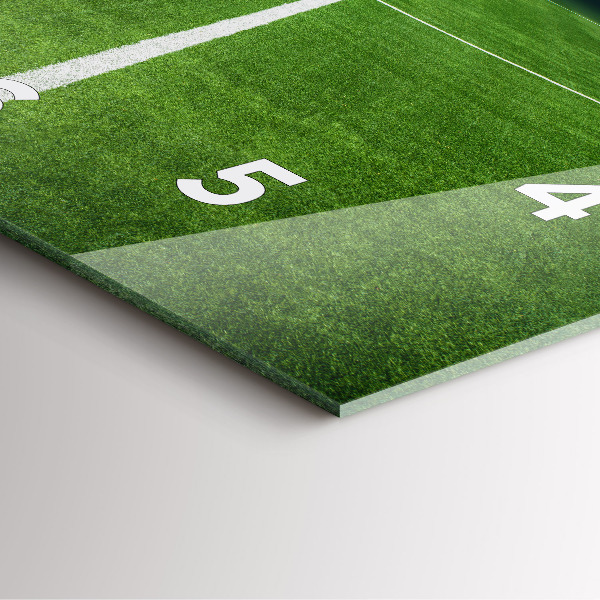 Orologio quadrato Campo da calcio