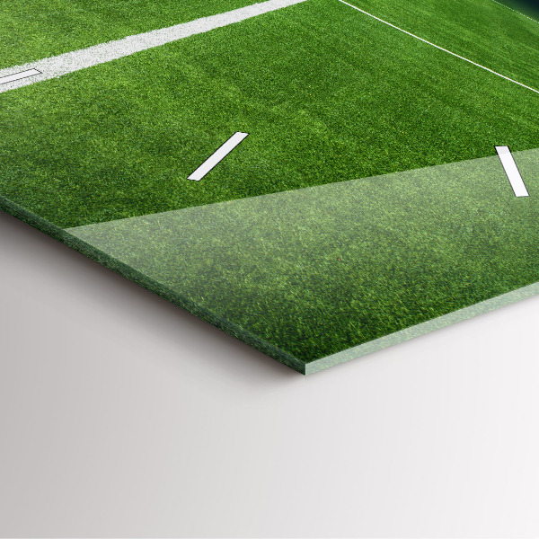 Orologio quadrato Campo da calcio