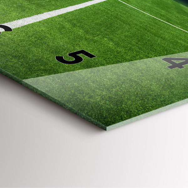 Orologio quadrato Campo da calcio