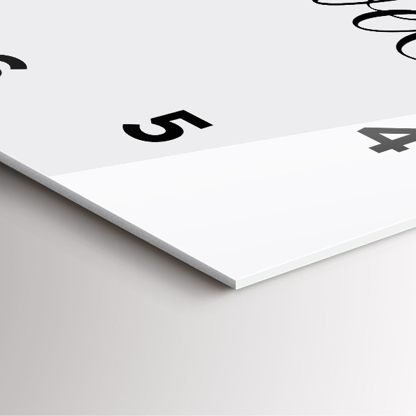 Orologio quadrato L'iscrizione Viaggio