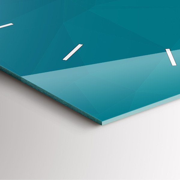 Orologio quadrato in vetro Estrazione dal mare