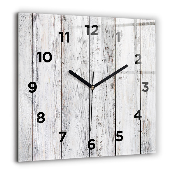 Orologio quadrato in vetro Tavole dipinte