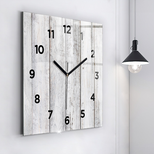 Orologio quadrato in vetro Tavole dipinte
