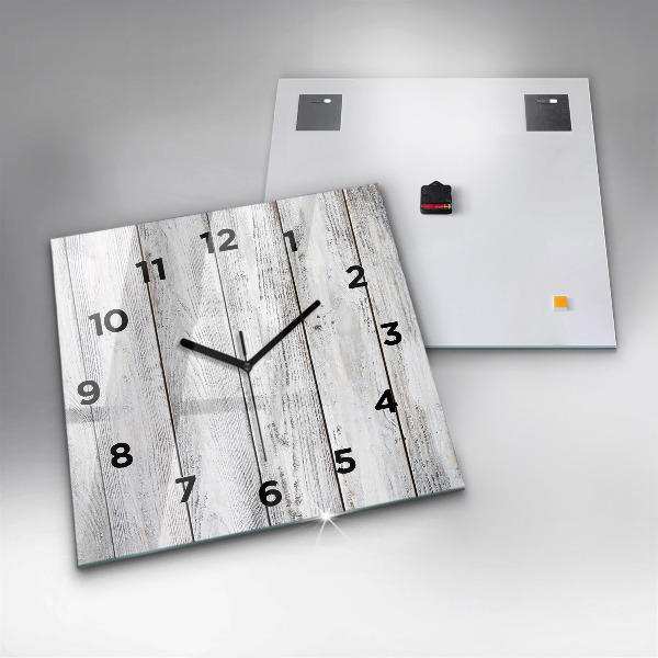 Orologio quadrato in vetro Tavole dipinte