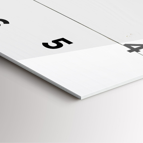 Orologio quadrato La casa dell'iscrizione