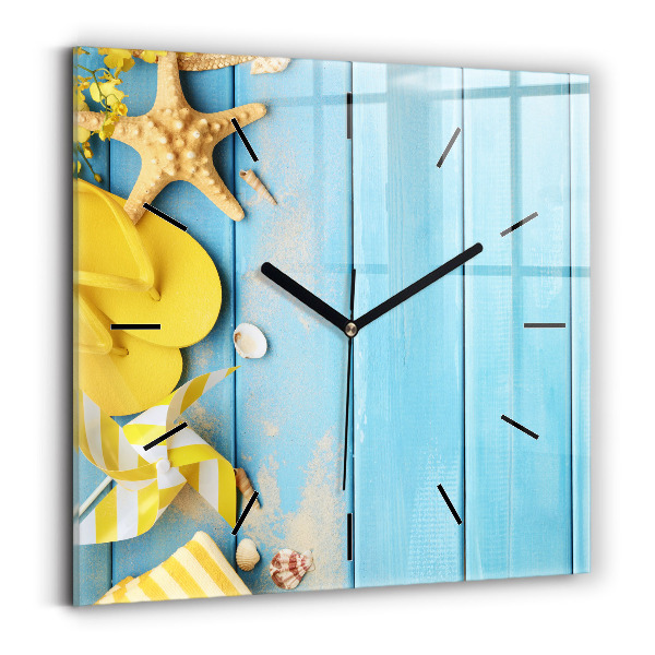 Orologio quadrato Accessori e tavole da spiaggia