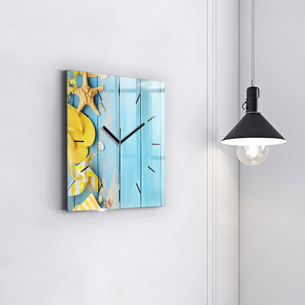 Orologio quadrato Accessori e tavole da spiaggia
