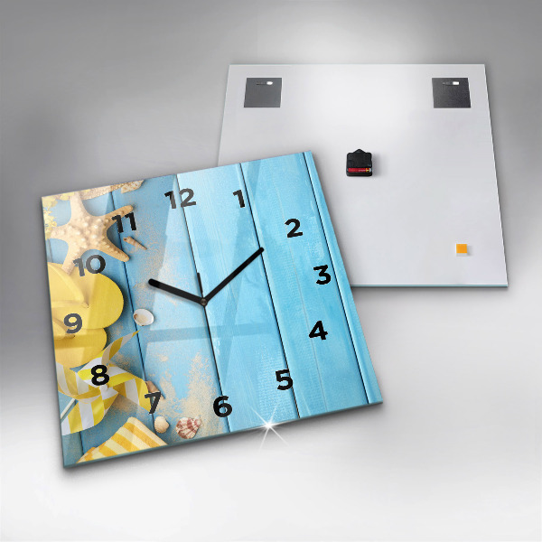 Orologio quadrato Accessori e tavole da spiaggia