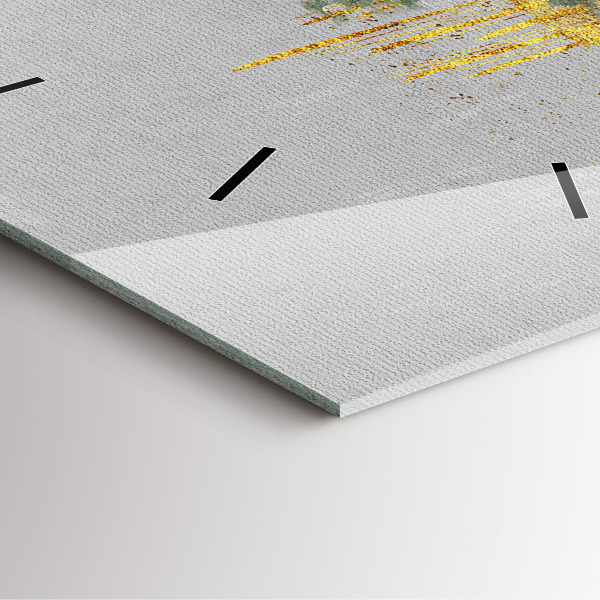 Orologio quadrato Motivo decorativo