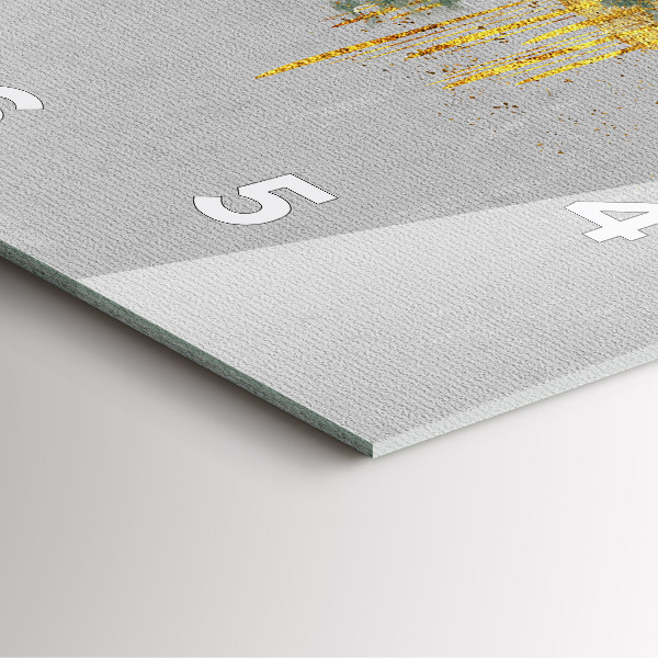 Orologio quadrato Motivo decorativo