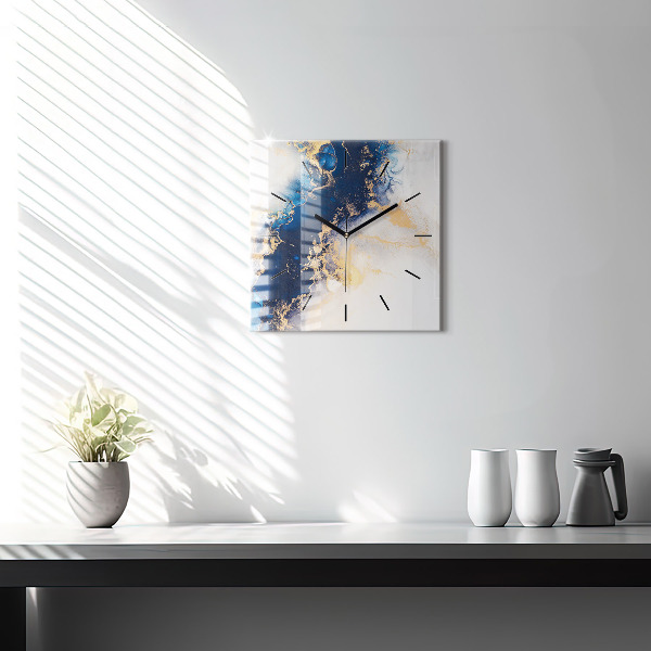 Orologio quadrato Modello in marmo