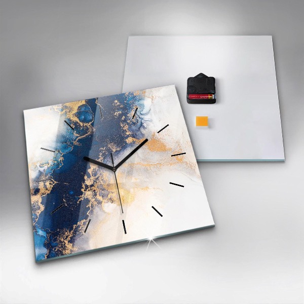 Orologio quadrato Modello in marmo