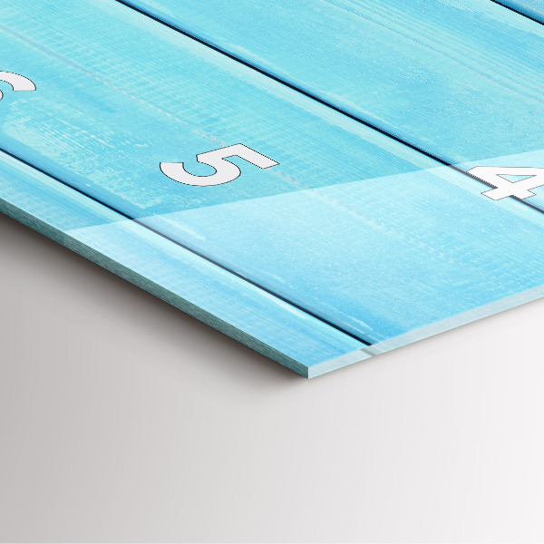 Orologio quadrato Accessori e tavole da spiaggia