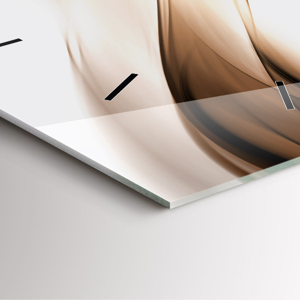 Orologio quadrato Linea di astrazione