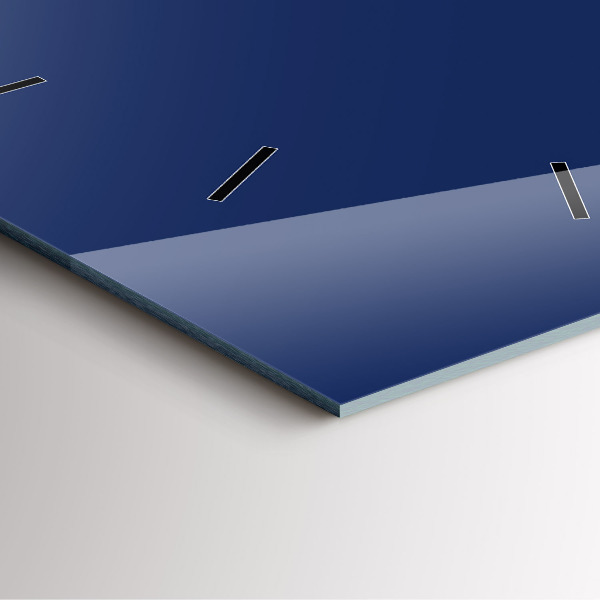 Orologio quadrato Colore blu navy