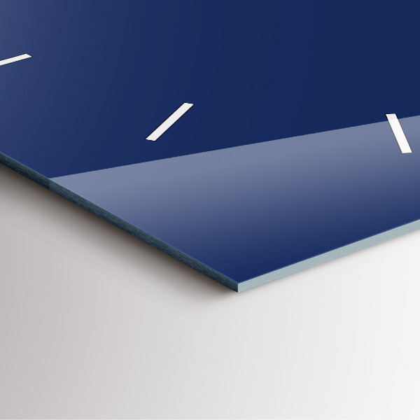 Orologio quadrato Colore blu navy