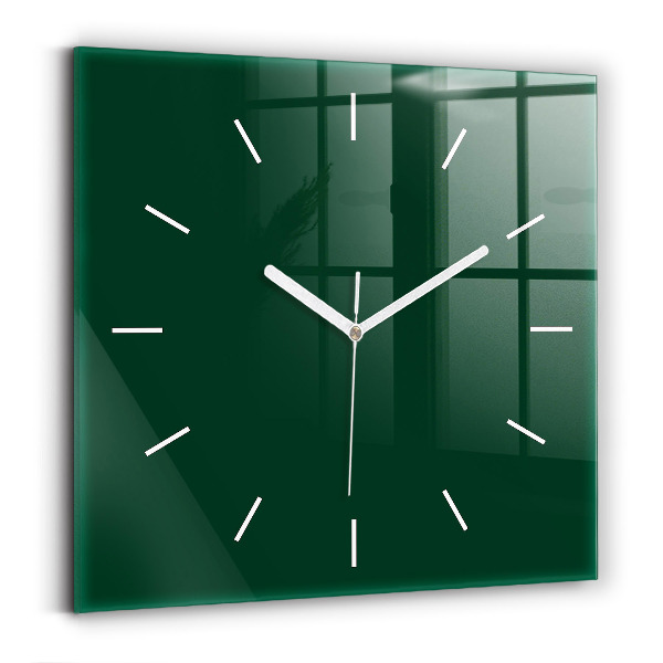 Orologio quadrato Colore verde bottiglia