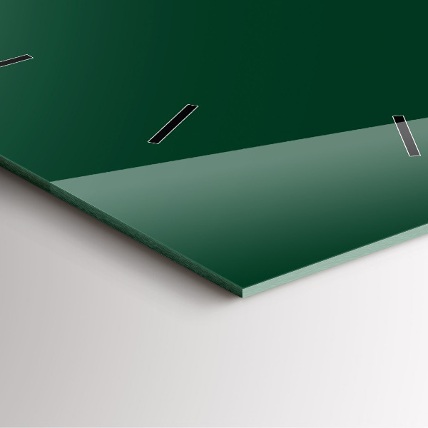 Orologio quadrato Colore verde bottiglia