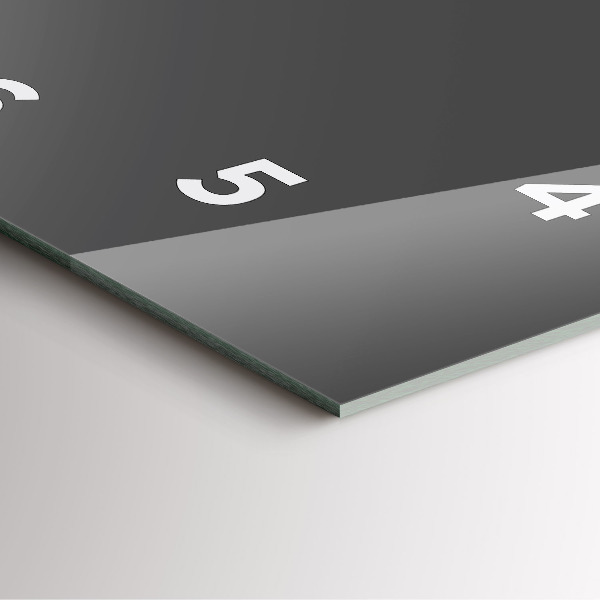 Orologio quadrato Colore grigio