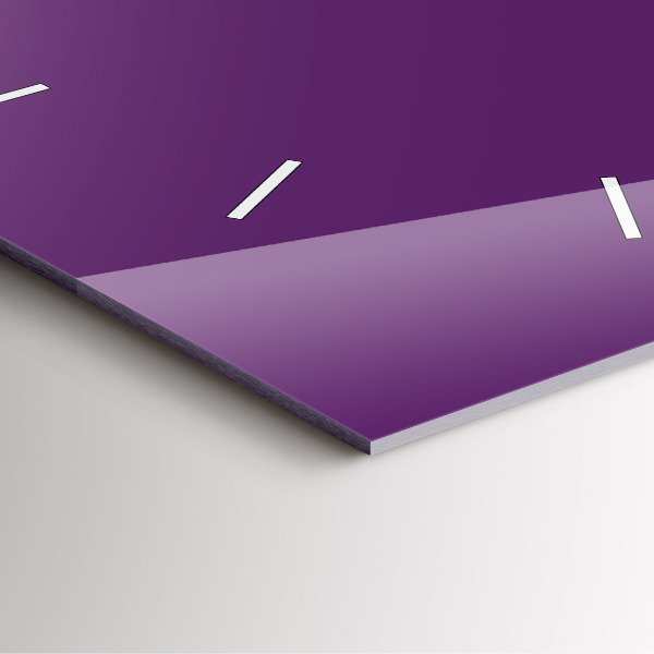 Orologio quadrato Viola