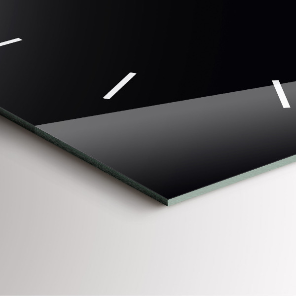 Orologio quadrato Nero