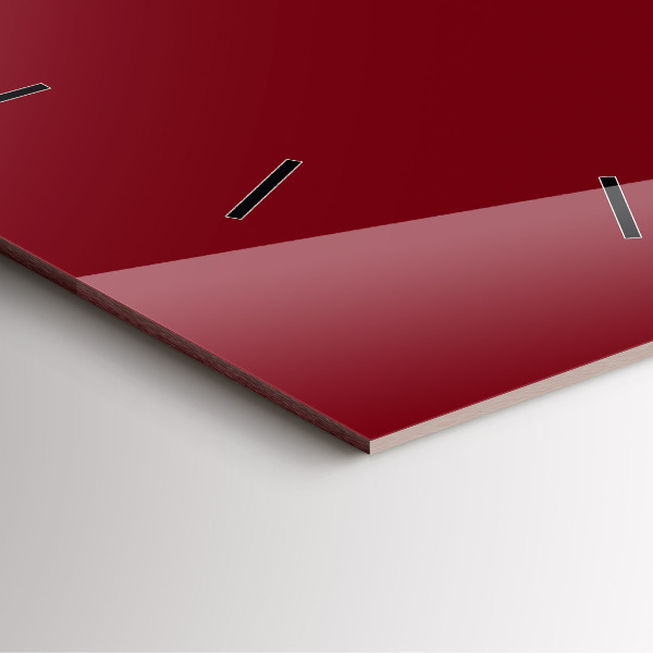 Orologio quadrato Borgogna