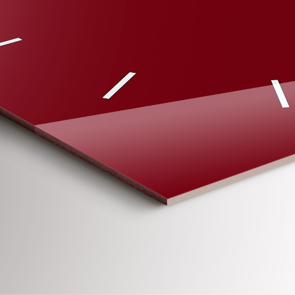 Orologio quadrato Borgogna