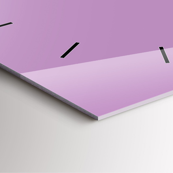 Orologio quadrato Lilla