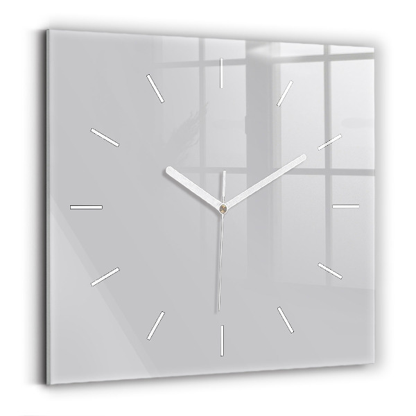 Orologio quadrato Grigio chiaro
