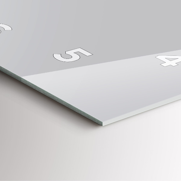 Orologio quadrato Grigio chiaro