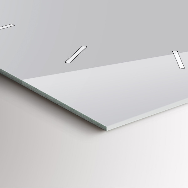 Orologio quadrato Grigio chiaro