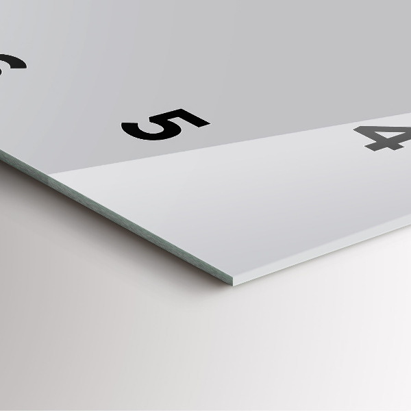 Orologio quadrato Grigio chiaro