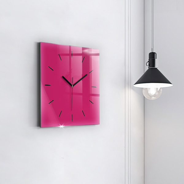Orologio quadrato Rosa